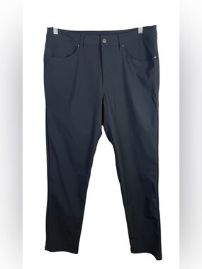 Lululemon ABC Pant Classic Fit Warpstreme 5-Pocket Gray Size 33